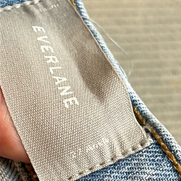 Everlane distressed knee high rise ankle jeans - Picture 4 of 16